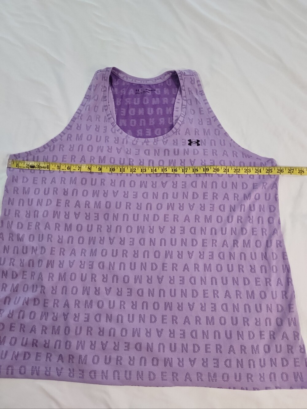 Under Armour Lavender Purple Call Out Workout Tank, Size 3XL - Picture 7 of 8